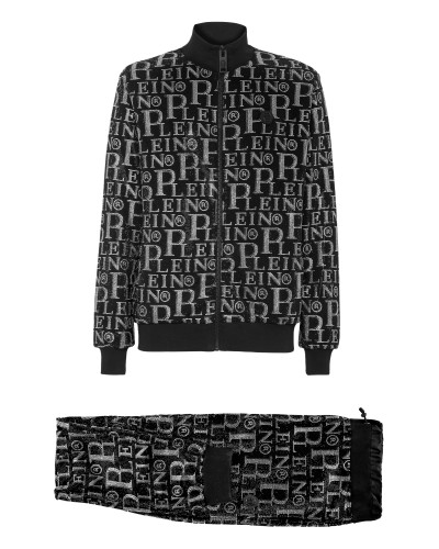 Tracksuit Top/Trousers Crystal Plein