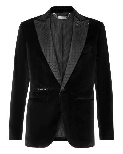 Velvet Blazer Lord Fit with Crystals