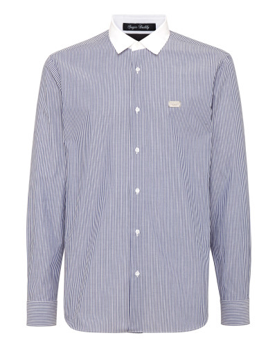 Shirt Sugar Daddy Cut LS Skull and Plein