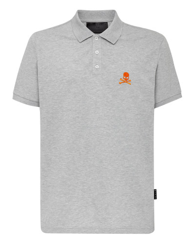 Slim Fit Polo shirt SS Skull