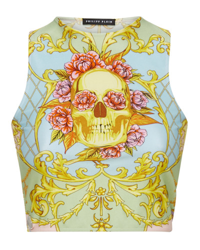 Crop Tank Top Baroque
