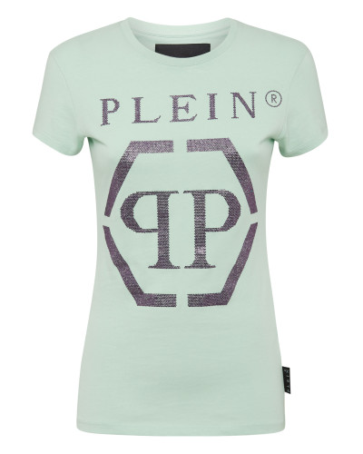 T-shirt Sexy Pure Hexagon with Crystals