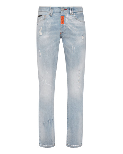 Denim Trousers Super Straight Cut