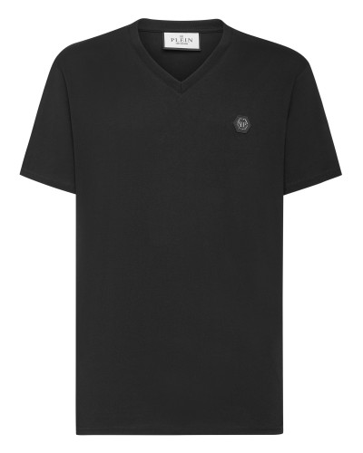 T-shirt V-Neck SS Gothic Plein