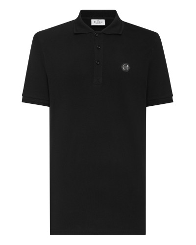 Slim Fit Polo shirt SS Baroque Skull