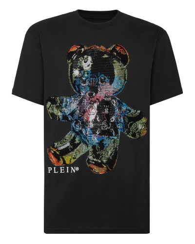 T-shirt Round Neck SS Teddy Glass