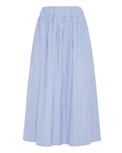 Striped Midi Skirt