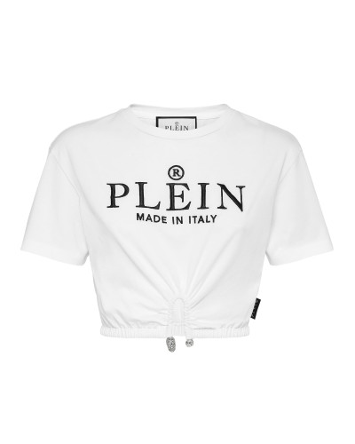 Cropped T-shirt Iconic Plein