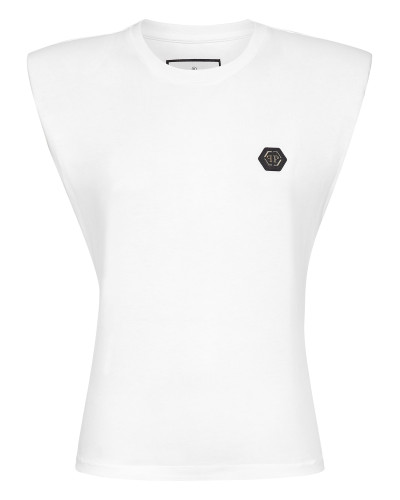 Shoulder Pads Tank Top Basic