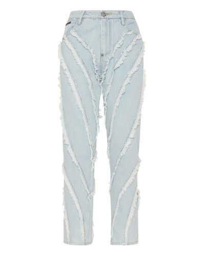 Denim Trousers Mom Fit