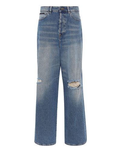 Denim Super Street Fit Trousers