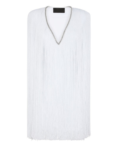 Fringe Mini Dress
