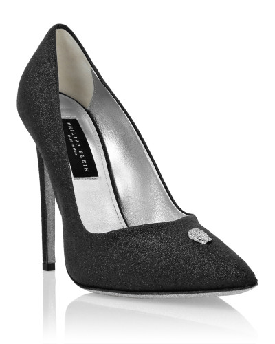 Glitter Decollete Pumps