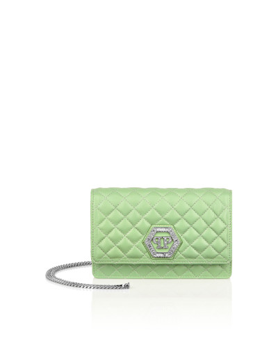 Nappa Leather Mini Shoulder Matelasse