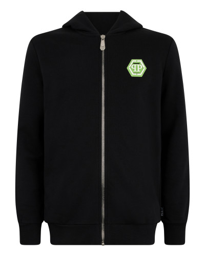 Hoodie Sweatjacket LS Iconic Plein