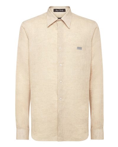 Linen Shirt Sugar Daddy Cut LS