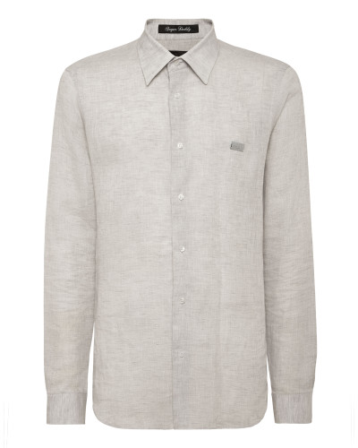 Linen Shirt Sugar Daddy Cut LS