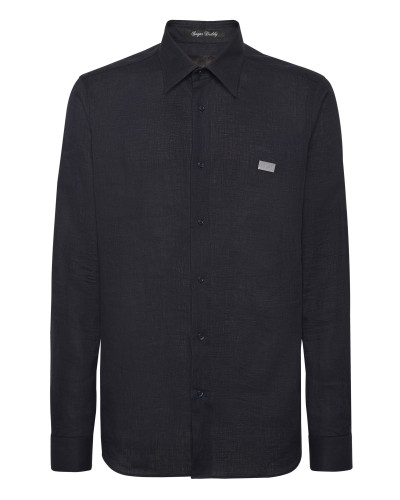 Linen Shirt Sugar Daddy Cut LS