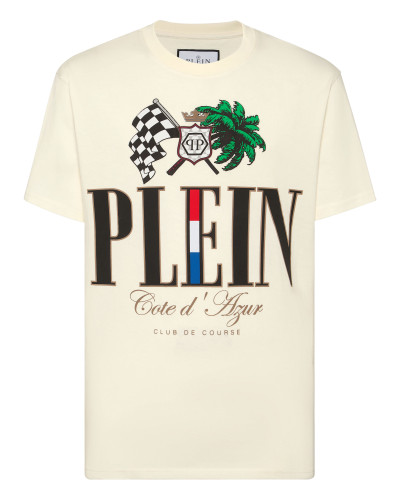 T-shirt Round Neck SS Cote D Azur Plam