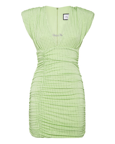 Jersey Mini Dress Strass Signature