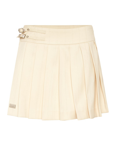 Plisse Mini Skirt
