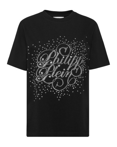 T-Shirt Man Fit Crystal Strass