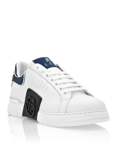 Nappa Leather Sneakers Low Top Hexagon
