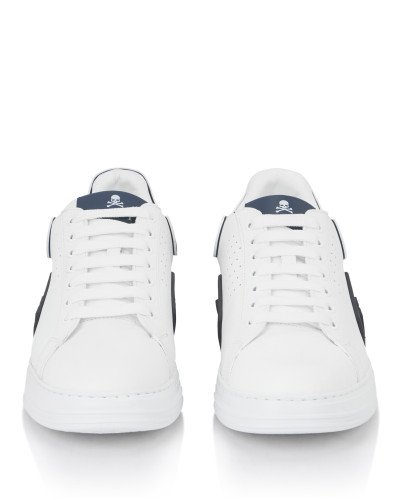 Nappa Leather Sneakers Low Top Hexagon