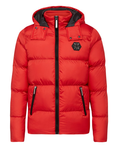 Nylon Jacket Slim Cut