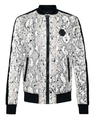 Leather Bomber Luxury