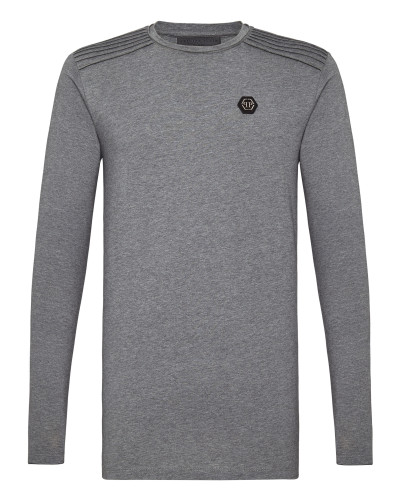T-shirt Round Neck LS Statement