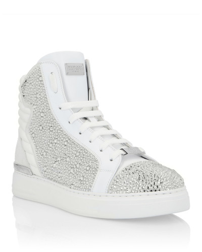 Hi-Top Sneakers Crystal