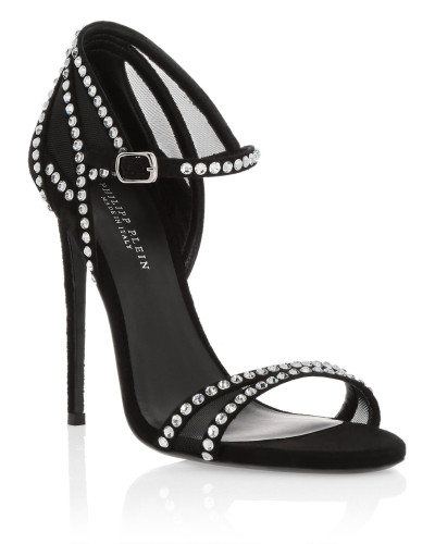 Sandals High Heels Crystal