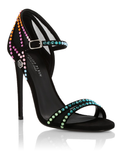 Sandals High Heels Crystal