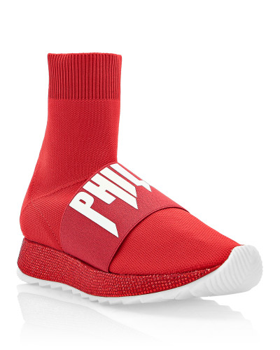 Hi-Top Sneakers Crystal