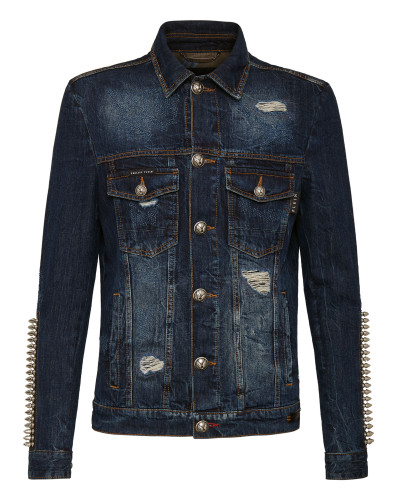 Denim Jacket Destroyed