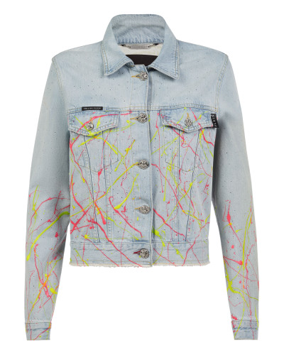 Denim Jacket Crystal