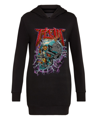 Hoodie sweatshirt Dress Rock PP