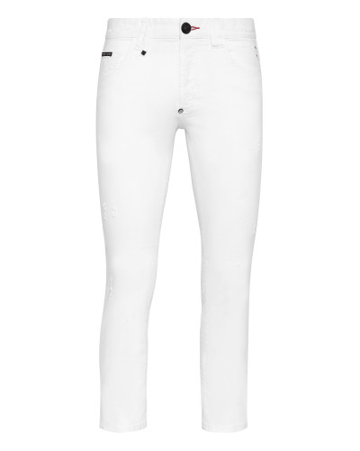 Denim Trousers Straight Cut