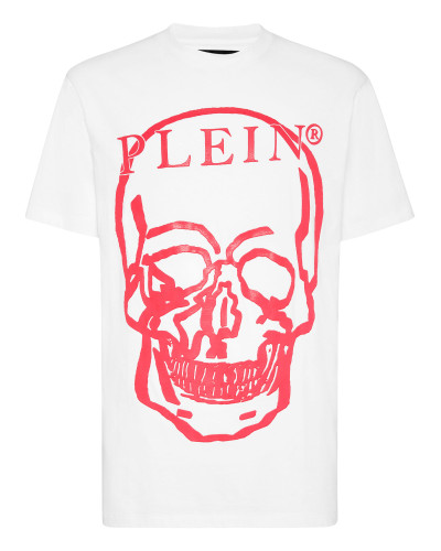 Jersey T-shirt Round Neck SS Skull and Plein