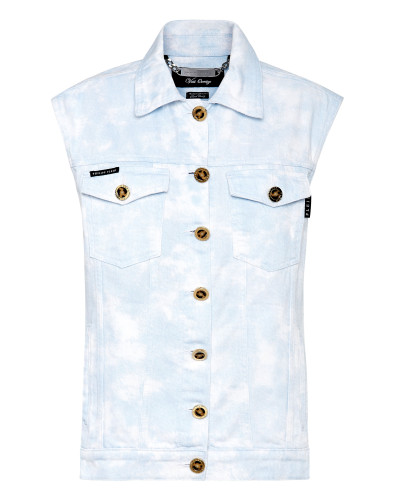 Denim Vest Oversize