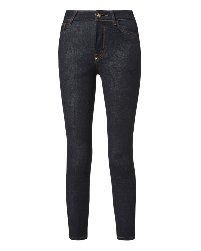 Denim Skinny Trouser  Skull
