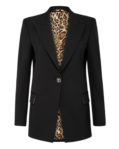 Cady Blazer Crystal Skull with Crystals