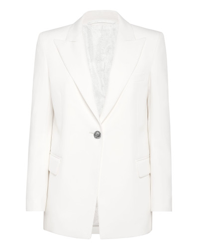 Cady Blazer Crystal Skull with Crystals