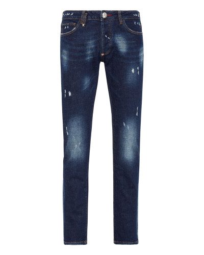 Denim Trousers Super Straight Cut Hawaii
