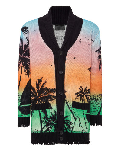 Lambswool Oversize Cardigan Hawaii