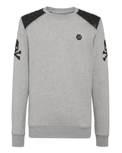 Zip Chain Sweatshirt LS Gothic Plein