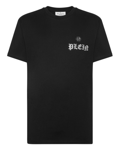 T-shirt Round Neck SS with Crystals Skull&Bones