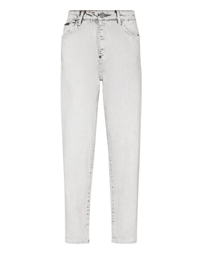 Denim Trousers Mom Fit