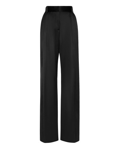 Satin Stretch Man Fit Trousers Sartorial